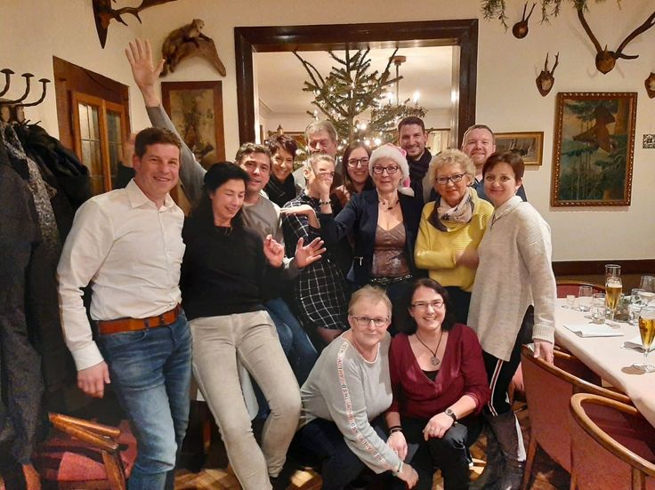Weihnachtsfeier 2019 in den Altdeutschen Bierstuben in Helpup